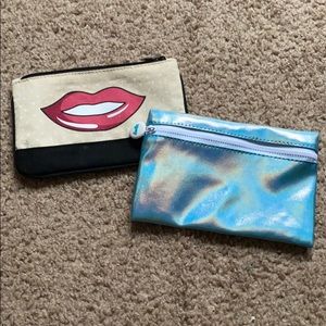 Two Ipsy Makeup Bags